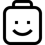 Lego SVG Icon
